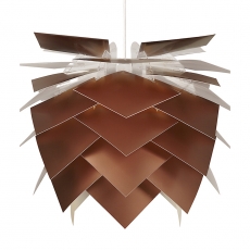 Závesné svietidlo / luster PineApple L, 75 cm, meď - 1