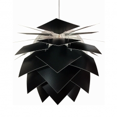 Závesné svietidlo / luster PineApple M, 45 cm, čierna - 1