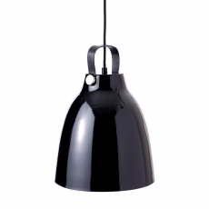 Závěsné svítidlo / lustr Copenhagen, 18 cm, černá - 1