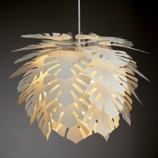 Závěsné svítidlo / lustr Illumin Philo, 45 cm, bílá - 2