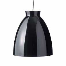 Závěsné svítidlo / lustr Milano, 30 cm, černá - 1