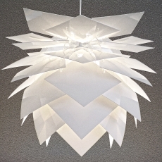 Závěsné svítidlo / lustr PineApple M, 45 cm, bílá - 7