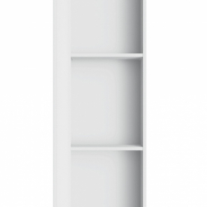 Závěsný skříňka Vida, 140 cm, bílá lesk - 4