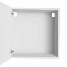 Závěsný skříňka Vida, 50 cm, bílá lesk - 3