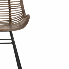 Židle Evian (SET 2 ks), světle šedá - 5