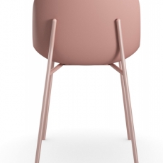 Židle Filuet (SET 2ks), růžová - 6