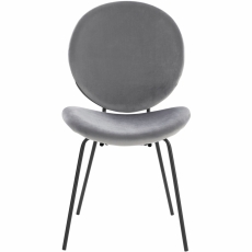 Židle Heler (SET 2 ks), šedá - 3
