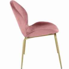 Židle Herbal (SET 2 ks), růžová - 4