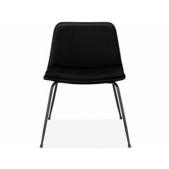 Židle Hiena (SET 2 ks), černá