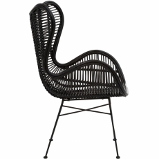 Židle Lerina, černá - 4