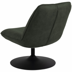 Židle Nanny, tkanina, tmavě zelená - 3