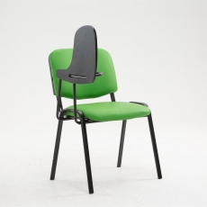Židle s odklápěcím stolkem Dekan, zelená - 4