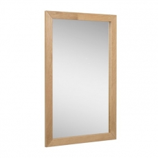 Zrcadlo s masivním rámem Elian, 90 cm - 1