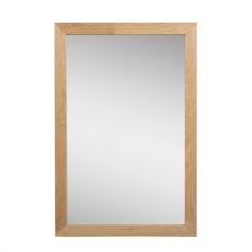 Zrcadlo s masivním rámem Elian, 90 cm - 2