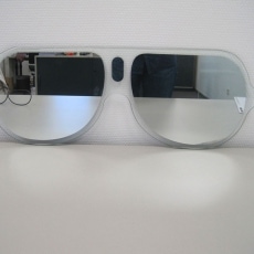 Zrcadlo závěsné Sunglasses, 60 cm - 1