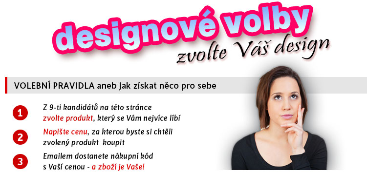 Designové volby - zvolte Váš design