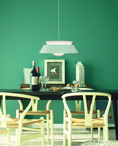 Svítidlo VITA Cuna zelená