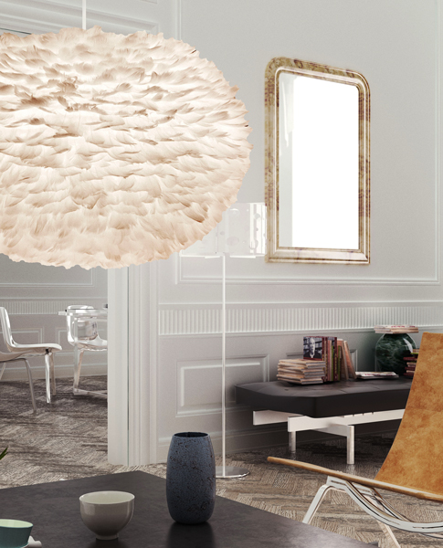 Lustr z husího peří VITA EOS XL