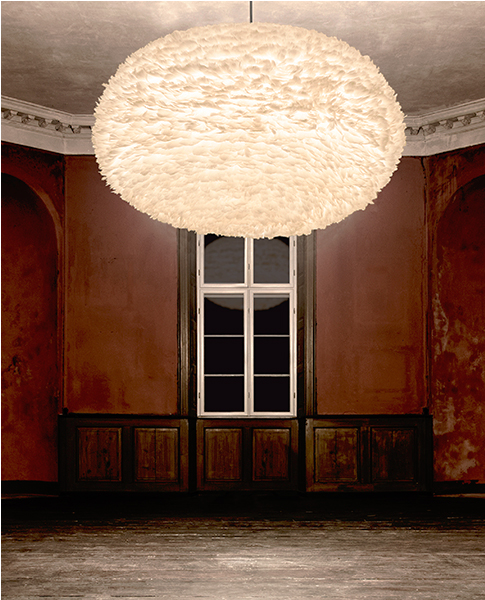 Lustr z husího peří VITA EOS XXL