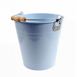 Chladič na víno s otváračom Bucket, 23 cm, modrá