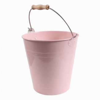 Chladič na víno s otváračom Bucket, 23 cm, ružová