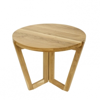 Konferenční stolek Mollen, 60 cm, dub