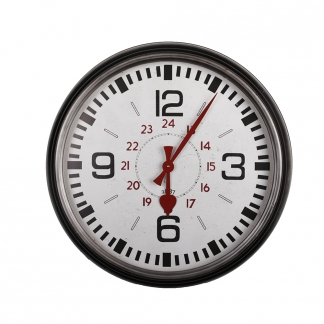 Nástenné hodiny Brugte, 63,5 cm