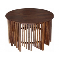 Konferenčný stolík Rubi, 90 cm, hnedá