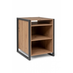 Odkladací stolík Aran, 75 cm, dub