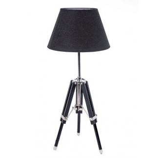 Podlahová lampa nastavitelná Stativ, 70 cm, černá