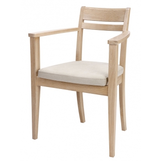 Jídelní židle s područkami Mayflower (SET 2 ks), dub
