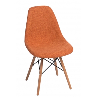 Jídelní židle s dřevěnou podnoží Desire čalouněná