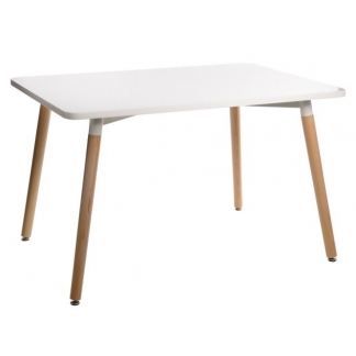 Jídelní stůl Clara, 120 cm, bílá