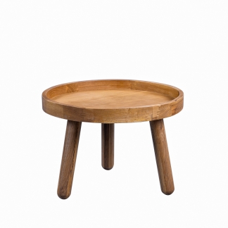 Odkládací stolek z masivu Dani, 49 cm