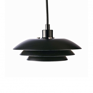 Závěsné svítidlo / lustr DL20, 20 cm, černá