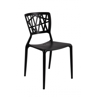 Jídelní židle Busk, černá